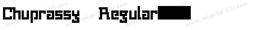 Chuprassy Regular字体转换